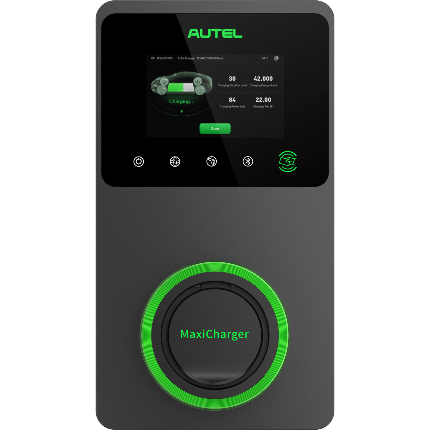 Autel AC MaxiCharger Wallbox, carga a 22kWh - #Blulinc#